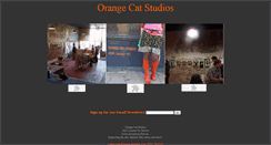 Desktop Screenshot of orangecatstudios.com